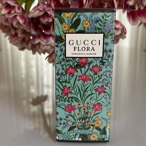 Gucci Flora Gorgeous Jasmine 3.3 Oz / 100 Ml Eau De Parfum Spray for Women NEW